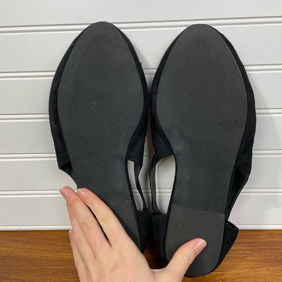 Torrid Black Bow Sandals 10W Womens - Picture 3 of 8